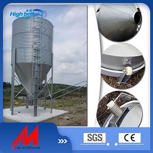 [Hot Item] Feed Silo Chicken Feed Container Agricultural Storage Bins Grain Silo for Poultry Farm