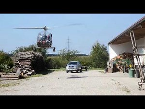 Bell 47 - a very short flight