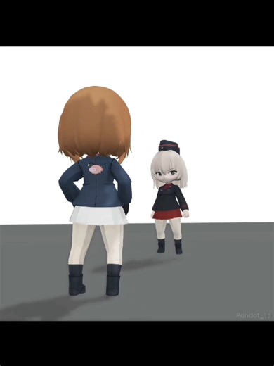 Miho and Erika from Girls Und Panzer Memes