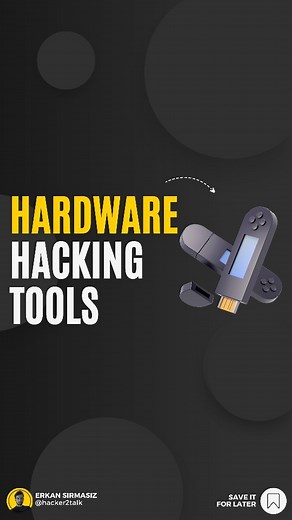 𝗛𝗮𝗰𝗸𝗲𝗿𝟮𝗧𝗮𝗹𝗸 | 𝗖𝗼𝗻𝘁𝗲𝗻𝘁 𝗖𝗿𝗲𝗮𝘁𝗼𝗿 on Instagram: "✅ Hardware Hacking Tools 🛠️ 👉 Follow @hacker2talk @cyberisky for more Cyber Security related contents. . . . #cybersecurity #ethicalhacking #hacker #hardware #tools #hackingtools #blackhat #anonymous #virus #technology #kalilinux #cyberattack #hacking #cyberworld #cyber #networksecurity #hackers #infosec #reel #techreels #techie #tech #viralreels"