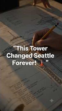 The Space Needle: How Seattle Built Its Iconic Landmark 🗼 #Shorts #Seattle #USA