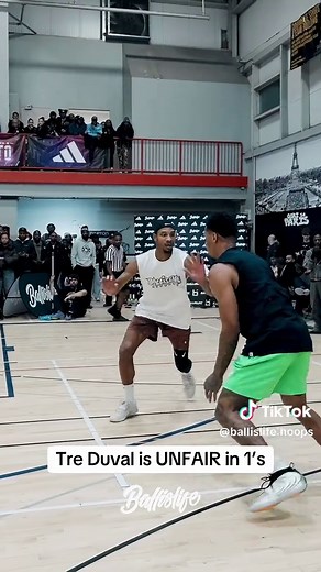 TODAY, Trevon Duval makes his 1v1 DEBUT... We first discovered Tre as a sophomore in high school and he became one of the most exciting players we've EVER filmed at Ballislife... he has multiple mixtapes with over 1 million views... He played in our 2017 Ballislife All-American Game, so it's only right that today, nearly 10 years later, he makes his 1v1 debut on Ballislife. Trevon Duval vs Marcus... Y'all tune in at 3 PM PST/6 PM EST! #fyp #basketball #ballislife