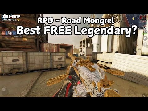 RPD - Road Mongrel: The Best FREE Secret Cache Legendary Weapon?
