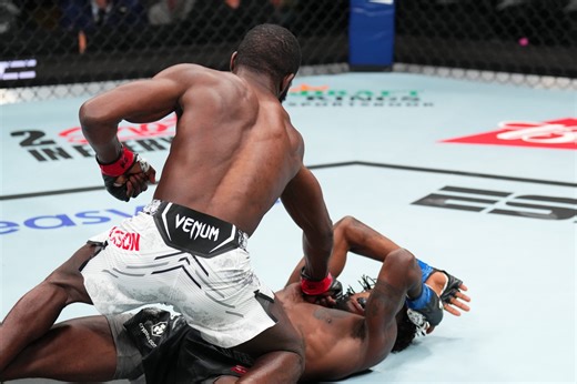 UFC Denver fight ends in vicious 18 second KO as Montel Jackson earns $50,000 bonus and comes within one second of record