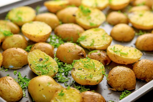 Make Crispy Roasted Baby Potatoes That Are Creamy on the Inside