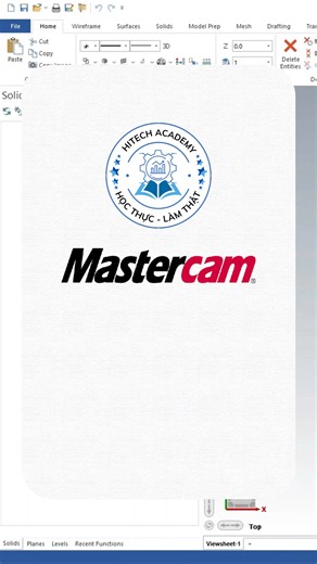 2K views · 11 reactions | Giới thiệu công cụ Power Surface trên Mastercam!! #cnc #giacongcnc #cokhichinhxac #mastercam | Hitech Academy | Facebook