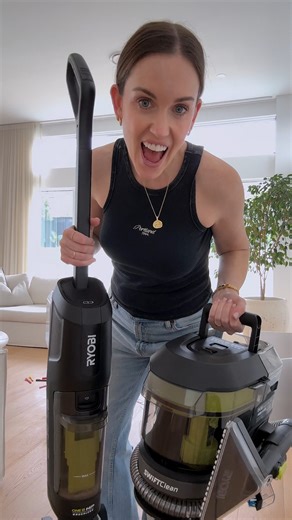 Home reset made easy with the new RYOBI Floor Care Range! 🏡 Swap between 18V ONE products effortlessly with the interchangeable battery and tackle spills, stains, and more. | RYOBI