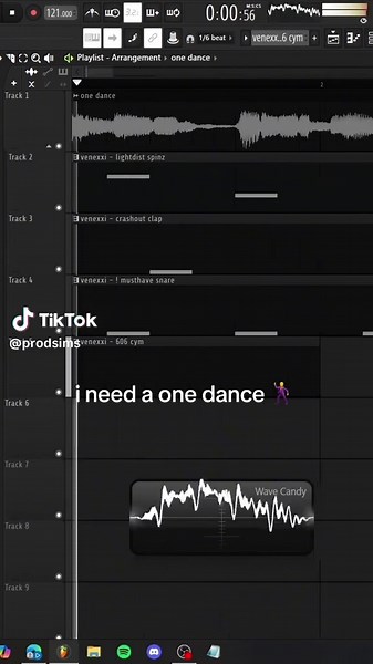 one dance #drake #flstudio #hoodtrap #remix #beat #jerk #prodsims #producertok #foryoupage