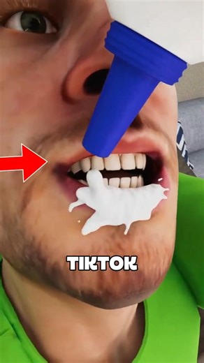 He Super Glued His Lips for TikTok😱