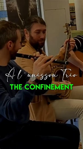 À l'unisson Trio | The Confinement #musique #music #banjo #flute
