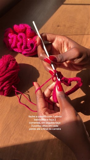 crochet scrunchie 💛🧵 #crochetscrunchietutorial