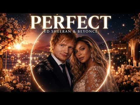 Perfect – Ed Sheeran & Beyoncé | Official Lyrics Video ❤️ Most Beautiful Wedding Love Song Ever