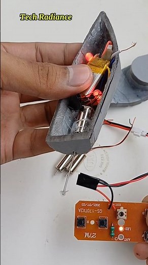 How To Make Mini Rc Speed Boat || Mini Speed Boat Make | How To Make Mini Speed Boat At Home #shorts