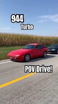 Porsche 944 Turbo POV drive on