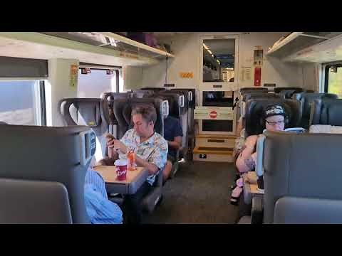 VIA Rail Train Economy Class Seat Review