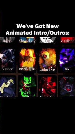 New Intros/Outros Showcase #forsaken