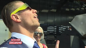 EXCLUSIVE: Even The Miz and Maryse can't deny has AWESOME the solar eclipse looks with special eclipse glasses! | WWE Raw
