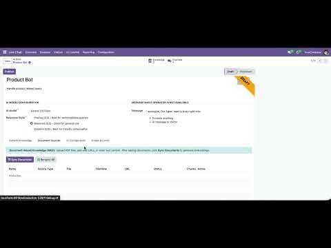 InsightMate - AI Live Chatbot - Intelligent AI Live Chat Assistant Odoo