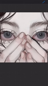 46K views · 4.7K reactions | ⚫️ drawing done in #procreate app. Brushes: Bluesssatan brush set, Easy makeup brush set (link in my bio) | Bluesssatan | Facebook