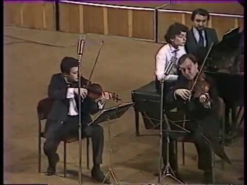 F. Schubert. "Trout". Piano Quintet in A major. Kissin, Spivakov, Sulyga, Milman, Kovalevsky.