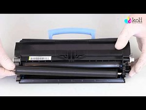 INSTRUKCJA TONER LEXMARK E230 E240 E250 E330 E340 E350 E450 X203 X204 X340 DELL 1700 1710 1720