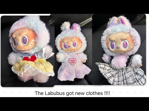 The labubus got some clothes