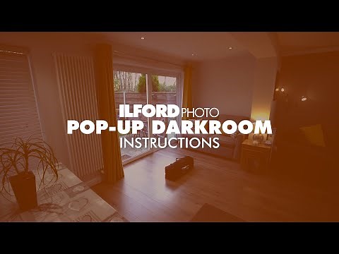 Pop-Up Darkroom Instructions