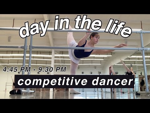 Day in the Life of a DANCER: How competitive dancer's prepare for COMPETITION SEASON (Dance Vlog)