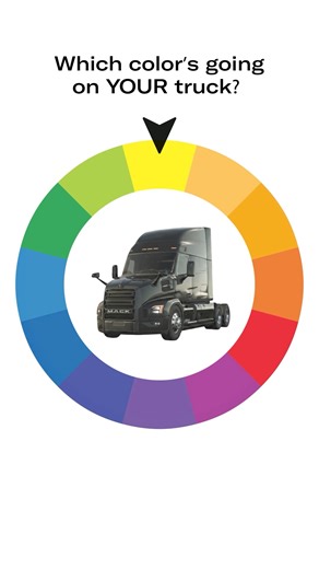 Pick your color. Pick your cab. Build your dream Mack. 👉 Which color’s going on YOUR truck? | Mack Trucks