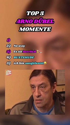Die besten Arno Dübel Momente zusammengefasst