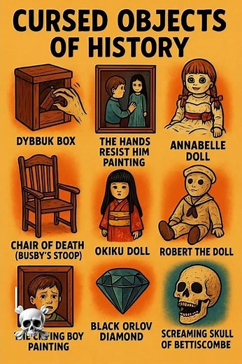 Cursed Objects of History 👻 | Real Haunted Artifacts That Terrify the World