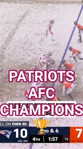 DRAKE MAYE sends PATRIOTS to SUPERBOWL - Put The Team On his back #drakemaye #afcchampionship #nfl