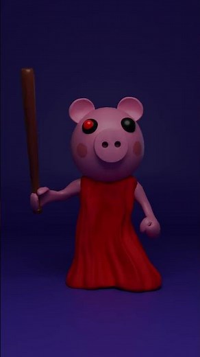 Learn how to create PIGGY from Roblox in 3D