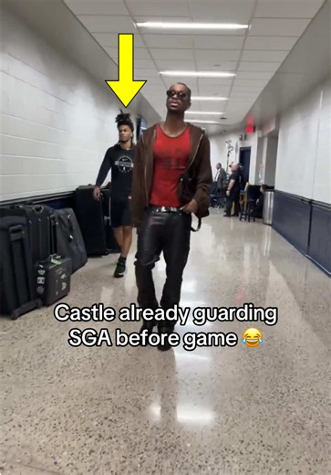 It has already started 👀 (via @NBA) #stephoncastle #sga #nba #spurs #thunder