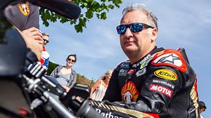 Michael Rutter back on his feet after terrifying crash at Isle of Man TT