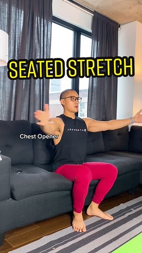 Dynamic Seated Stretch Routine for Improved Mobility and Relaxation
