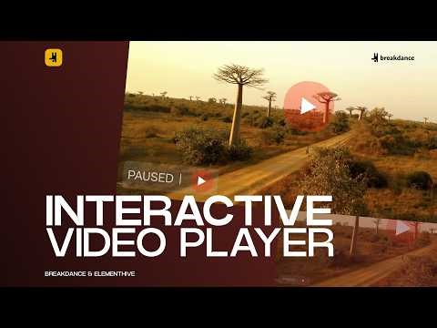 Interactive Video Player in Breakdance Builder