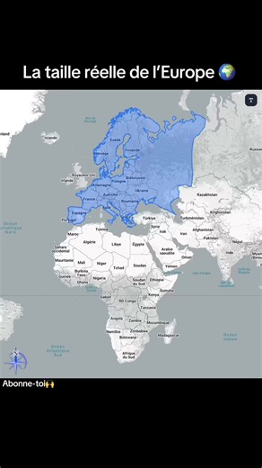 La taille réelle de l’Europe : Découvrez ses dimensions