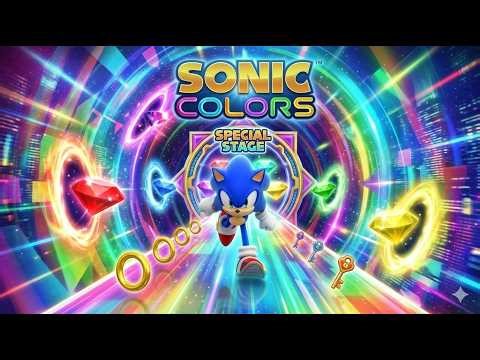 [Nintendo DS] Sonic Colors - All Special Stages & Chaos Emeralds (100% Completion)