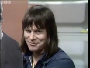 #OnThisDay 1974: If Palin isn't the Python for you, how about Terry Gilliam? Seen here on The Do-It-Yourself Film Animation Show, with a cutout Bob Godfrey. | BBC Archive