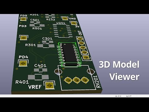 KiCad 5.0 - 3D Viewer