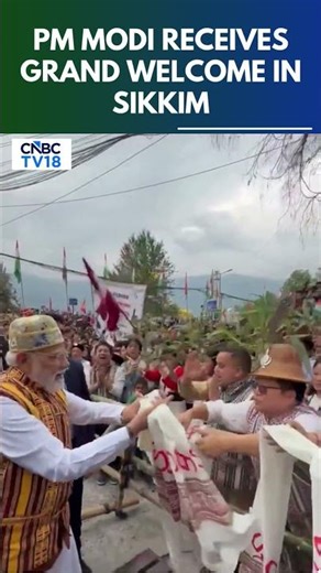 PM Modi in Gangtok for Sikkim’s Statehood Golden Jubilee | N18S