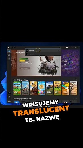 Przezroczysty Pasek Start w Windows 11