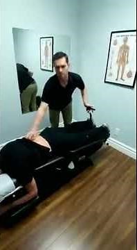 Flexion-distraction table technique