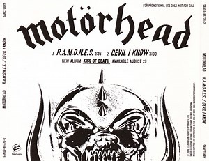 Motörhead - R.A.M.O.N.E.S. / Devil I Know
