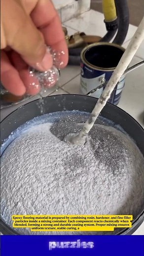 Epoxy Floor Mixing Process That Creates a Perfect Finish😯