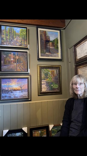 We went to Studio 62 Art Gallery in Eureka Springs, Arkansas. Jody Stephenson is the oil painter there. Her dad’s incredible watercolors are available. Ron Lutz makes the instruments and does black and white paintings. Stop here when you are in town. Everyone needs great paintings! Maybe you need a unique instrument. Eureka Springs has several art studios, do a road trip and see them all! #eurekaspringsarkansas #art #painting #arkansas #travel