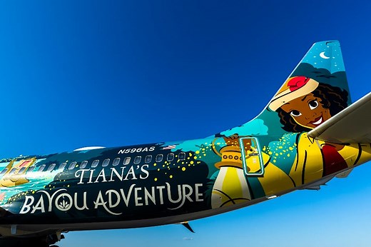 Alaska Airlines unveils new Disney-themed livery