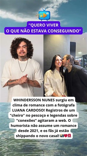 😱📸 WHINDERSSON NUNES é flagrado com fotógrafa e WEB para!