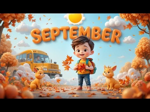 Months of the Year Song | Learn All 12 Months with Fun Music & Colorful Calendar Song for Kids
